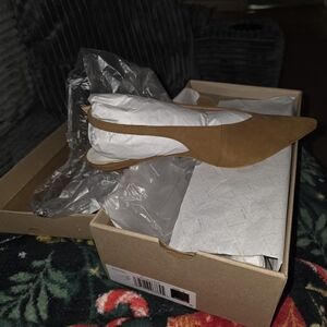 Dolce Vita Brown Slingback Heels